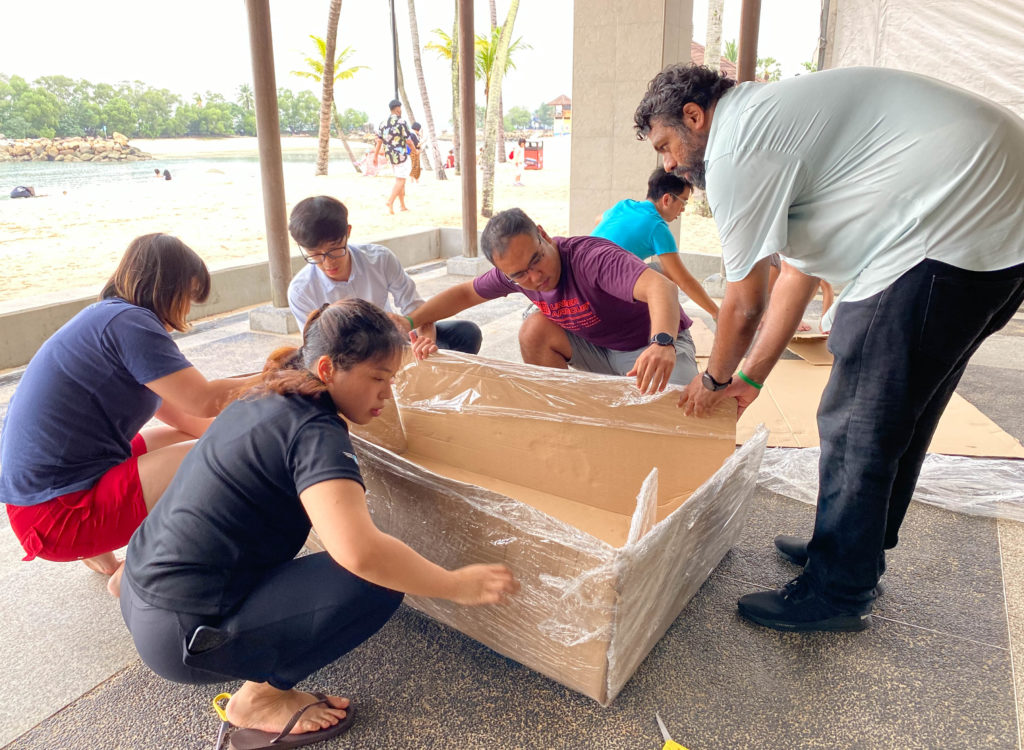 Cardboard Boat Building Challenge