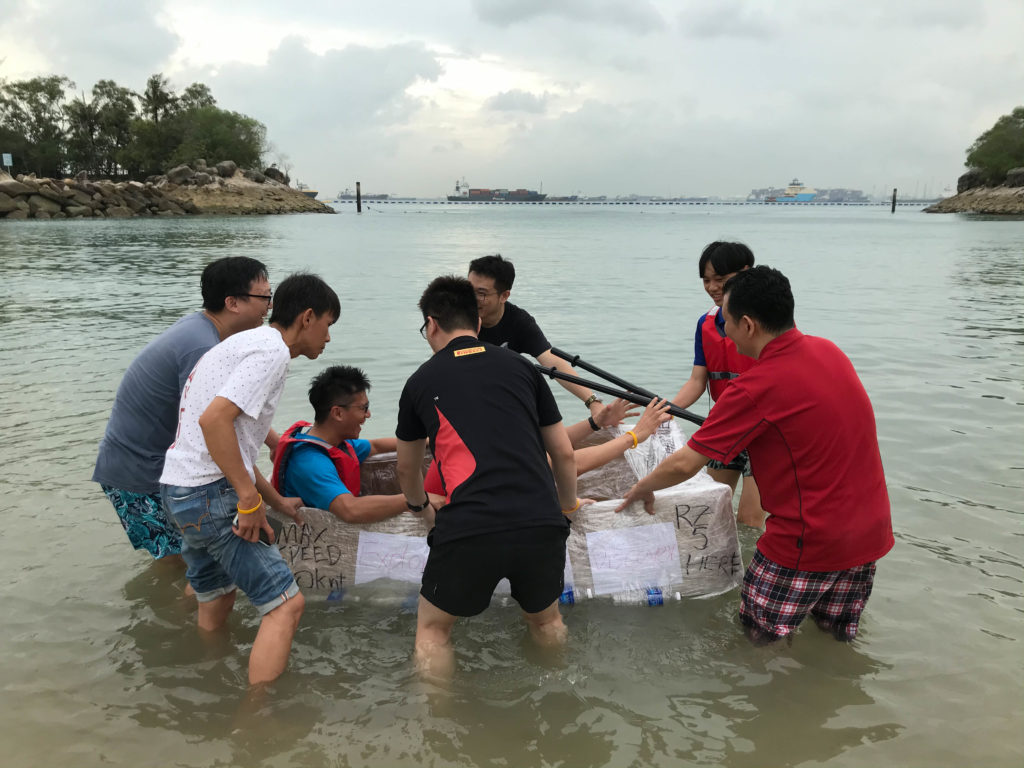 corporate event at sentosa